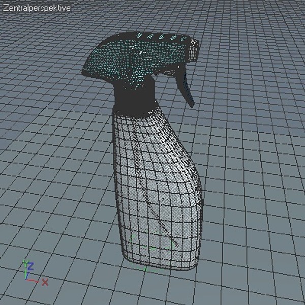 3d aerosol bottle - Aerosol Bottle by carnivor